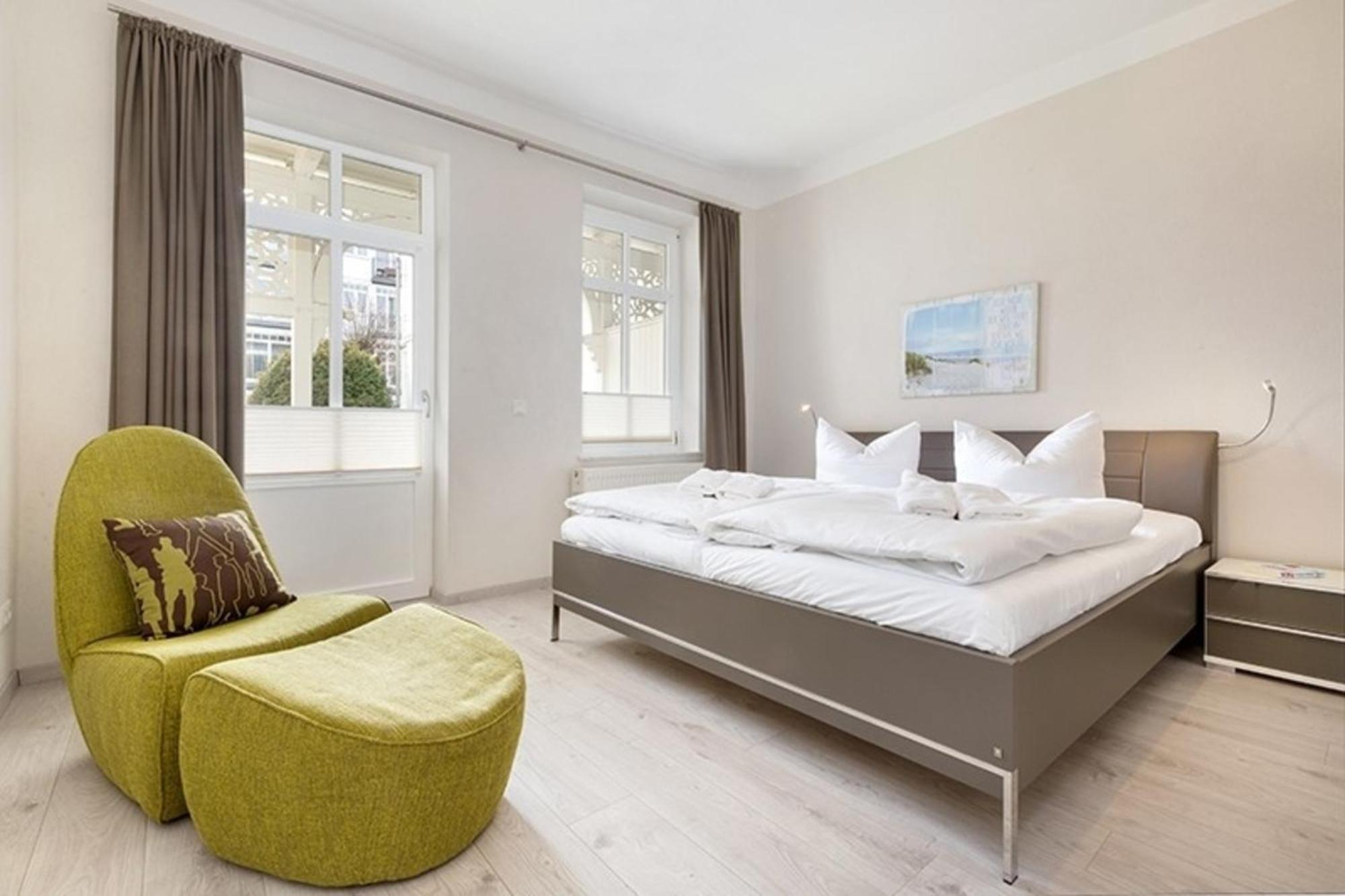 Iduna No 10 - Eg Mit Balkon Nach Osten * Ostseebad Binz