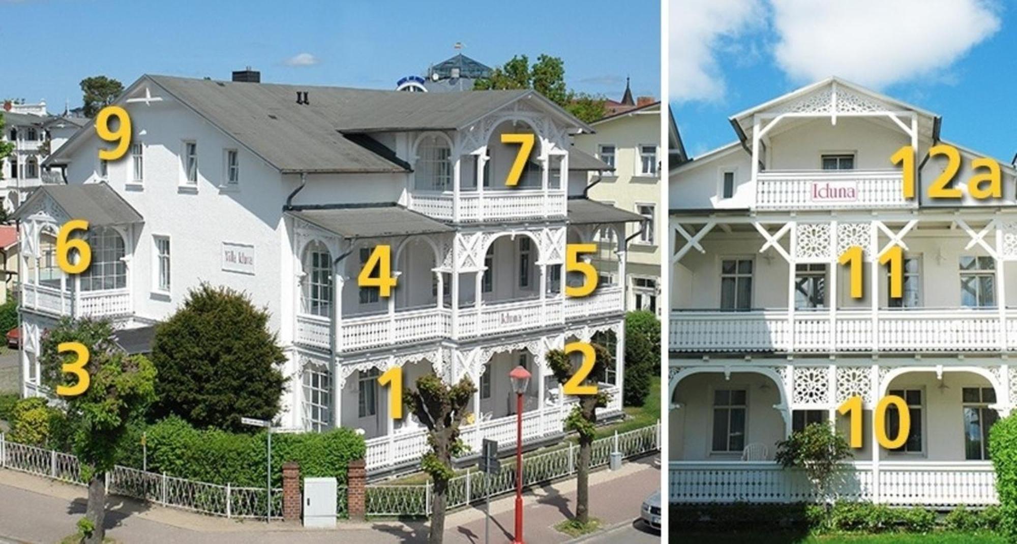 Apartment Iduna No 10 - Eg Mit Balkon Nach Osten Ostseebad Binz